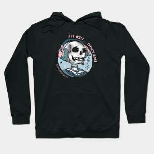 Skull with Headphones Hoodie